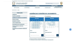 Calendar – Hearings and Judgment Sessions