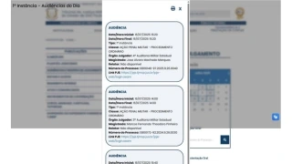 Popup calendar